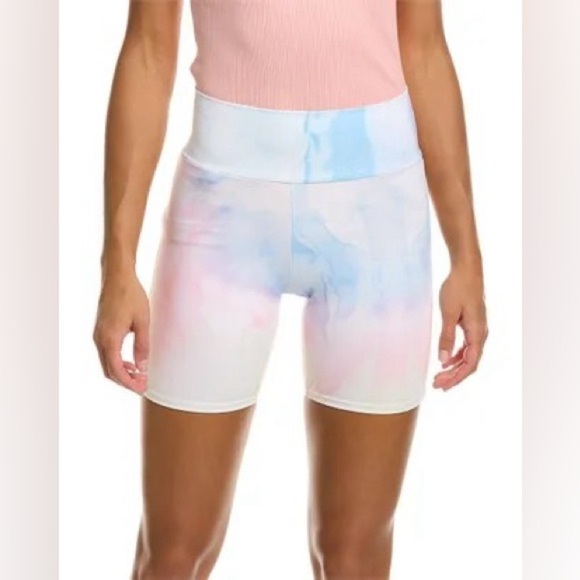 SOL ANGELES by ANTHROPOLOGIE Watercolor Bike Short - Picture 1 of 7